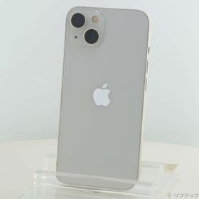 (中古)Apple iPhone13 128GB スターライト MLND3J/A SIMフリー(251-ud)