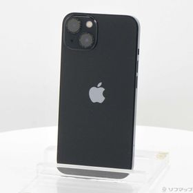 (中古)Apple iPhone13 128GB ミッドナイト MLNC3J/A SIMフリー(198-ud)