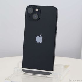 (中古)Apple iPhone13 128GB ミッドナイト MLNC3J/A SIMフリー(297-ud)