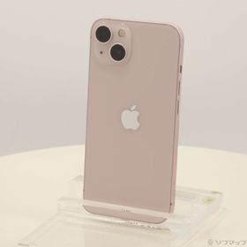 (中古)Apple iPhone13 128GB ピンク MLNE3J/A SIMフリー(269-ud)