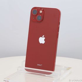 (中古)Apple iPhone13 256GB プロダクトレッド MLNL3J/A SIMフリー(258-ud)