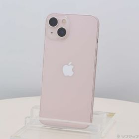 (中古)Apple iPhone13 128GB ピンク MLNE3J/A SIMフリー(258-ud)