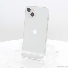 (中古)Apple iPhone13 128GB スターライト MLND3J/A SIMフリー(251-ud)