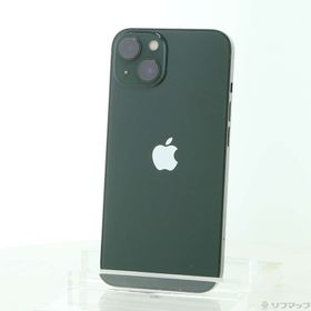 (中古)Apple iPhone13 128GB グリーン MNGG3J/A SIMフリー(247-ud)