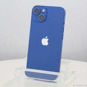 (中古)Apple iPhone13 128GB ブルー MLNG3J/A SIMフリー(269-ud)