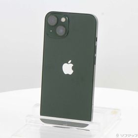 (中古)Apple iPhone13 128GB グリーン MNGG3J/A SIMフリー(198-ud)