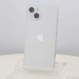 (中古)Apple iPhone13 128GB スターライト MLND3J/A SIMフリー(269-ud)