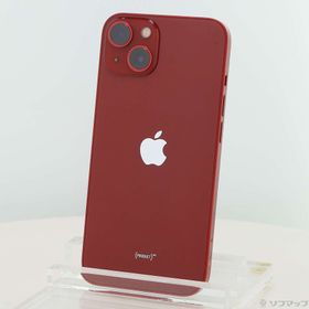 (中古)Apple iPhone13 256GB プロダクトレッド MLNL3J/A SIMフリー(276-ud)