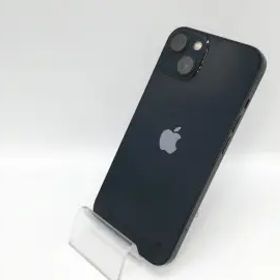 【中古】【赤ロム保証あり】Apple SoftBank 【SIMフリー】 iPhone 13 128GB ミッドナイト MLNC3J/A【京都】保証期間１ヶ月【ランクB】