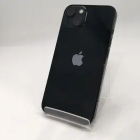 【中古】Apple au 【SIMフリー】 iPhone 13 128GB ミッドナイト MLNC3J/A【宇田川】保証期間１ヶ月【ランクB】