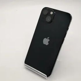 【中古】【赤ロム保証あり】Apple SoftBank 【SIMフリー】 iPhone 13 128GB ミッドナイト MLNC3J/A【広島本通】保証期間１ヶ月【ランクB
