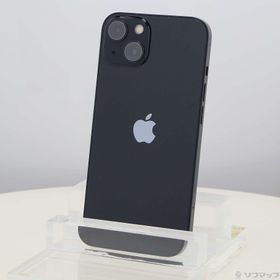 (中古)Apple iPhone13 128GB ミッドナイト MLNC3J/A SIMフリー(258-ud)