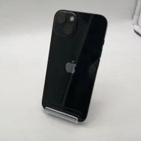 【中古】Apple au 【SIMフリー】 iPhone 13 128GB ミッドナイト MLNC3J/A【OSU301】保証期間１ヶ月【ランクC】