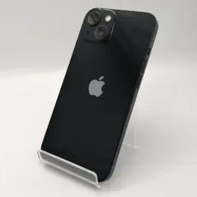【中古】Apple SoftBank 【SIMフリー】 iPhone 13 128GB ミッドナイト MLNC3J/A【広島本通】保証期間１ヶ月【ランクC】