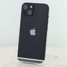 (中古)Apple iPhone13 128GB ミッドナイト MLNC3J/A SIMフリー(258-ud)
