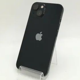 【中古】Apple docomo 【SIMフリー】 iPhone 13 128GB ミッドナイト MLNC3J/A【静岡】保証期間１ヶ月【ランクC】