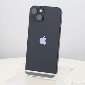 (中古)Apple iPhone13 128GB ミッドナイト MLNC3J/A SIMフリー(297-ud)