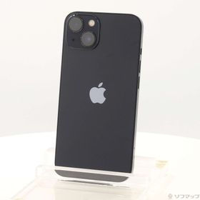 (中古)Apple iPhone13 128GB ミッドナイト MLNC3J/A SIMフリー(368-ud)