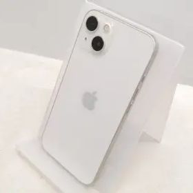 【中古】Apple SoftBank 【SIMフリー】 iPhone 13 128GB スターライト MLND3J/A【仙台駅東口】保証期間１ヶ月【ランクC】