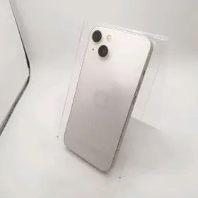 【中古】Apple au 【SIMフリー】 iPhone 13 128GB スターライト MLND3J/A【スマーク伊勢崎】保証期間１ヶ月【ランクC】