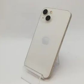 【中古】Apple docomo 【SIMフリー】 iPhone 13 128GB スターライト MLND3J/A【府中ル・シーニュ】保証期間１ヶ月【ランクA】