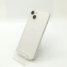 【中古】Apple au 【SIMフリー】 iPhone 13 128GB スターライト MLND3J/A【静岡】保証期間１ヶ月【ランクA】