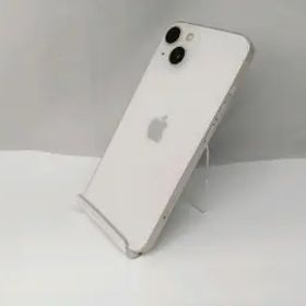 【中古】Apple SoftBank 【SIMフリー】 iPhone 13 128GB スターライト MLND3J/A【札幌】保証期間１ヶ月【ランクB】