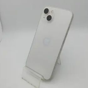 【中古】Apple au 【SIMフリー】 iPhone 13 128GB スターライト MLND3J/A【新橋烏森通り】保証期間１ヶ月【ランクC】