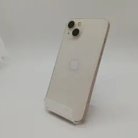 【中古】Apple 国内版 【SIMフリー】 iPhone 13 128GB スターライト MLND3J/A【イオンモール新利府】保証期間１ヶ月【ランクB】