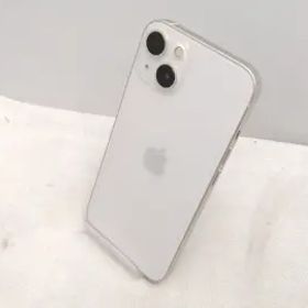 【中古】Apple au 【SIMフリー】 iPhone 13 128GB スターライト MLND3J/A【仙台駅東口】保証期間１ヶ月【ランクB】