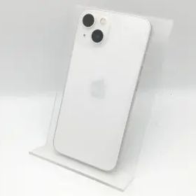 【中古】Apple docomo 【SIMフリー】 iPhone 13 128GB スターライト MLND3J/A【道玄坂】保証期間１ヶ月【ランクB】