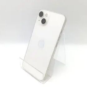 【中古】Apple SoftBank 【SIMフリー】 iPhone 13 128GB スターライト MLND3J/A【熊本】保証期間１ヶ月【ランクB】