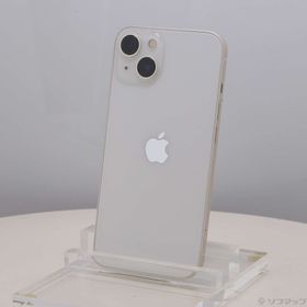 (中古)Apple iPhone13 128GB スターライト MLND3J/A SIMフリー(258-ud)