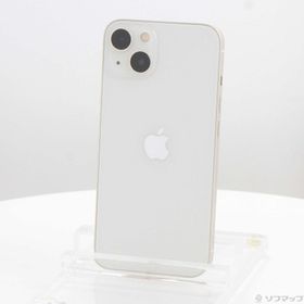 (中古)Apple iPhone13 128GB スターライト MLND3J/A SIMフリー(196-ud)