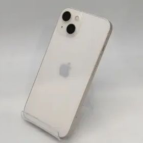 【中古】Apple 国内版 【SIMフリー】 iPhone 13 128GB スターライト MLND3J/A【浜松駅前】保証期間１ヶ月【ランクC】