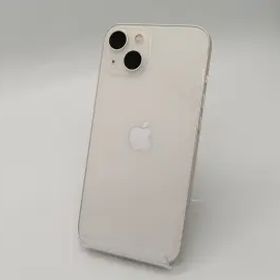 【中古】Apple 国内版 【SIMフリー】 iPhone 13 128GB スターライト MLND3J/A【広島本通】保証期間１ヶ月【ランクB】