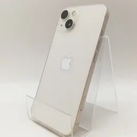 【中古】Apple SoftBank 【SIMフリー】 iPhone 13 128GB スターライト MLND3J/A【M+南浦和駅前】保証期間１ヶ月【ランクA】