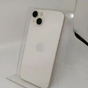 【中古】Apple docomo 【SIMフリー】 iPhone 13 128GB スターライト MLND3J/A【東池袋1丁目】保証期間１ヶ月【ランクB】