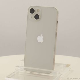 (中古)Apple iPhone13 128GB スターライト MLND3J/A SIMフリー(258-ud)