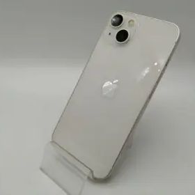 【中古】Apple 国内版 【SIMフリー】 iPhone 13 128GB スターライト MLND3J/A【OSU301】保証期間１ヶ月【ランクC】