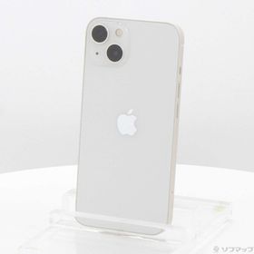 (中古)Apple iPhone13 128GB スターライト MLND3J/A SIMフリー(377-ud)