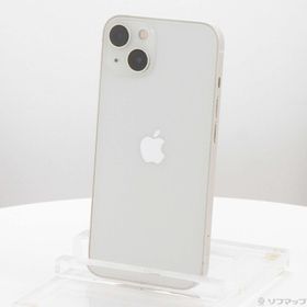 (中古)Apple iPhone13 128GB スターライト MLND3J/A SIMフリー(258-ud)