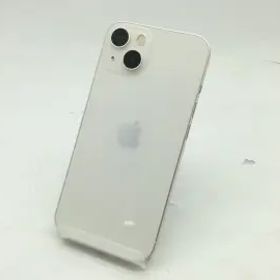 【中古】Apple docomo 【SIMフリー】 iPhone 13 128GB スターライト MLND3J/A【広島】保証期間１ヶ月【ランクC】
