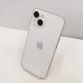 【中古】Apple au 【SIMフリー】 iPhone 13 128GB スターライト MLND3J/A【仙台駅東口】保証期間１ヶ月【ランクB】