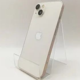 【中古】Apple SoftBank 【SIMフリー】 iPhone 13 128GB スターライト MLND3J/A【福岡筑紫】保証期間１ヶ月【ランクA】