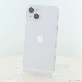 (中古)Apple iPhone13 128GB スターライト MLND3J/A SIMフリー(251-ud)