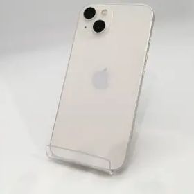【中古】Apple docomo 【SIMフリー】 iPhone 13 128GB スターライト MLND3J/A【浜松駅前】保証期間１ヶ月【ランクA】