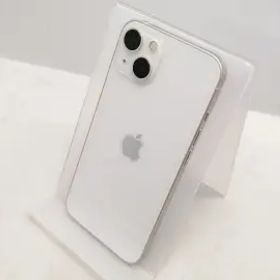 【中古】Apple 楽天モバイル 【SIMフリー】 iPhone 13 128GB スターライト MLND3J/A【仙台駅東口】保証期間１ヶ月【ランクB】