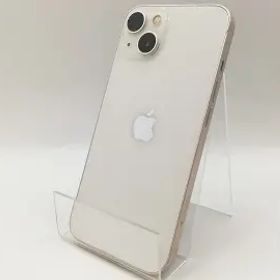 【中古】Apple docomo 【SIMフリー】 iPhone 13 128GB スターライト MLND3J/A【福岡筑紫】保証期間１ヶ月【ランクC】