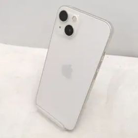 【中古】Apple SoftBank 【SIMフリー】 iPhone 13 128GB スターライト MLND3J/A【仙台駅東口】保証期間１ヶ月【ランクA】